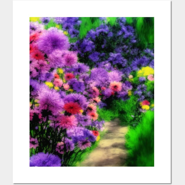 A floral world, nature in bloom Wall Art by Marcel1966